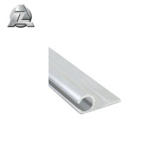 55x25 diameter 17mm silver aluminium extrusion profile for tent keder